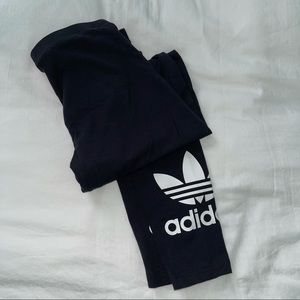 ADIDAS | Black Logo Leggings